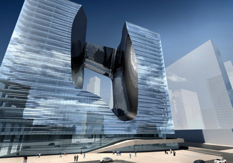 Opus Tower by Zaha Hadid