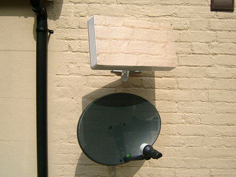 Stealth Satellite Dish